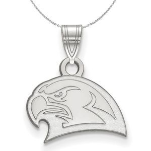 Sterling Silver Miami U Small Pendant Necklace - 20 Inch